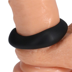 RockSolid by Doc Johnson Cockring The Master Ring 25 mm Noir